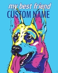 CUSTDOG138 - 11x14