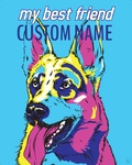 CUSTDOG138 - 16x20