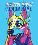 CUSTDOG138 - 20x24