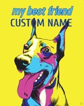 CUSTDOG161 - 16x20