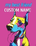 CUSTDOG162 - 11x14