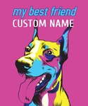 CUSTDOG162 - 20x24