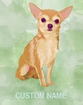 CUSTDOG176 - 11x14