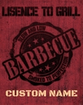 CUSTBBQ015 - 11x14