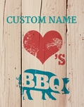 CUSTBBQ020 - 11x14