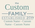 CUSTFAM008 - 11x14