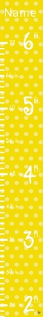 Polka Dots Yellow on ABACA