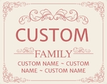 CUSTFAM012 - 11x14