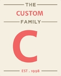 CUSTFAM017 - 16x20