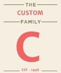 CUSTFAM017 - 20x24